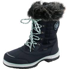 Turkosa Vinterskor Barnskor Lico Lillesand Schneestiefel, Marine/türkis