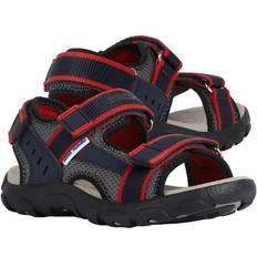 Geox JR Strada Sandal - Navy/Röd