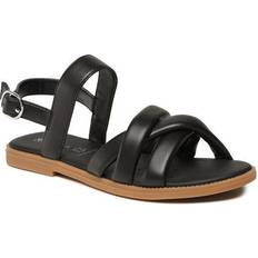 Leather Sandals Geox Kids Sandals Black