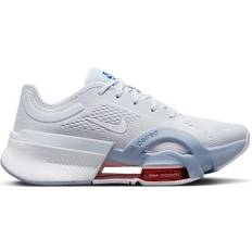 Gym & Training Shoes Nike Zoom SuperRep 4 Next Nature W - Football Grey/Blue Whisper/Medium Soft Pink/White