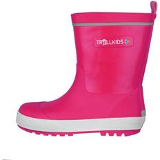 Trollkids Kid's Lysefjord Rubber Boots Gummistøvler Børn - Pink