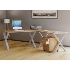 VCM Hjørne "Lona" 220X220X80 Skrivebord