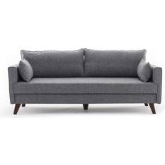 LOTO LIVING Antigua Grey Sofa 208cm 3-Sitzer