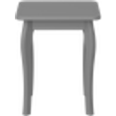 Grey Seating Stools Steens Baroque Seating Stool