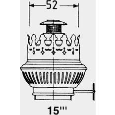 Brænder messing for 15