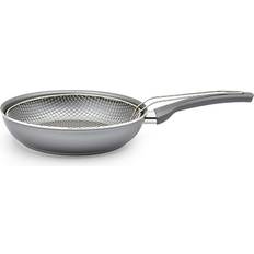 BigBuy Home Aluminium Frying Pan with Basket Ø 24 cm 24 cm