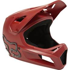 Fox Cykelhjälmar Fox Youth Rampage Helhjälm Red