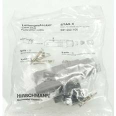 Kabler Hirschmann 931 692-106-1 Strømstik STAS Stik..