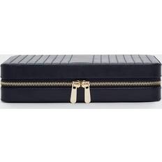 Wolf Maria Quilted Leather Zip Jewellery Case