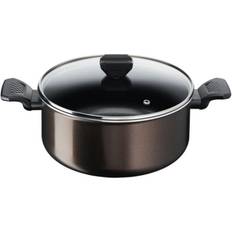 Induktion kastrullset Tefal B5544602 Easy Cook&clean 4,7l Lock, Thermo-signal, Alla