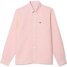 Lacoste Long Sleeve Linned Shirt - Beige