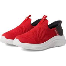 Skechers Kinderschuhe Skechers Ultra Flex 3.0 Smooth Step Sneakers - Rot/Schwarz