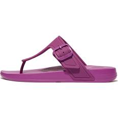 Buckle/Laced Flip-Flops Fitflop Purple 'iQUSHION Adjustable Buckle'