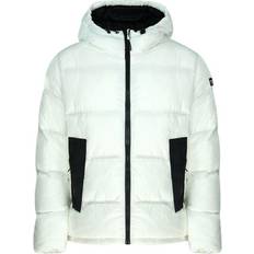 Champion Men's Branded Hooded Padded Jacket - White