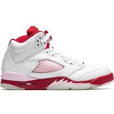 Nike Air Jordan 5 Retro GS - White/Pink Foam/Gym Red