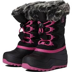 Pink Winter Shoes Children's Shoes Kamik Girls The Snowgypsy Winter Boot Black/Rose NF8998-BRO BLACK/ROSE