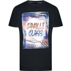Cavalli Class Box Logo T-shirt - Black
