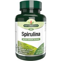Natures Aid organic spirulina 500mg