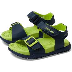 Geox FOMMIEX Boy Sandal, Navy/Lime