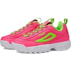 Sneakers Fila Girls Disruptor II Girls' Grade School Shoes Pink/Green/White 07.0