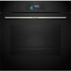 Ajuste de Parrilla Hornos Bosch HSG7584B1 Cristal Negro Vapor 100% Negro