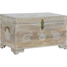 Dkd Home Decor Byråer Dkd Home Decor 78 Natural Mango wood MDF Chest of Drawer