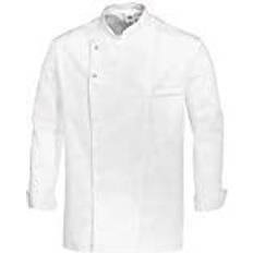 Gourmet 1547-400-21 Kockjacka Långärmad 65% Polyester 35% Bomull - Vit