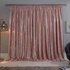 Sienna Crushed Velvet Pencil Pleat