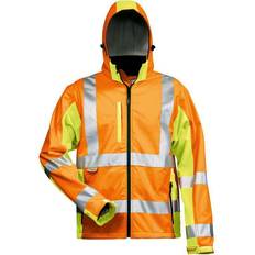 Elysee softshellwarnjacke hoss orange/gelb gr