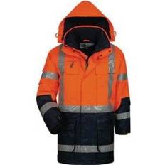 Arbeitsjacken Feldtmann Elysee Warnschutzparka Wallace orange/marine