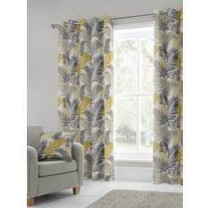 Curtains & Accessories Fusion Tropical Lined Eyelet