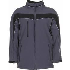 Arbejdstøj & Udstyr Planam Softshelljacke Plaline schiefer/schwarz