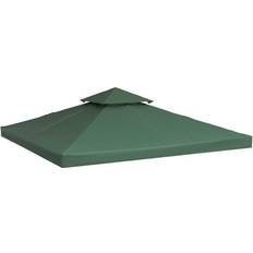 Acciaio Tetti per Padiglione OutSunny 3m 2 Tier Garden Gazebo Top Cover