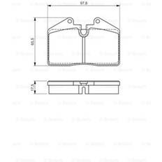 Bosch BP1179 Bremsbeläge Vorder/- Hinterachse