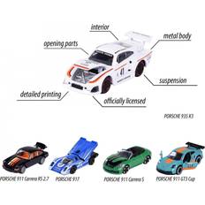 Voitures Majorette Pack 5 Voitures Porsche Motorsport Gift