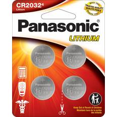 Panasonic 2032 Panasonic CR2032 Lithium Battery 4PK