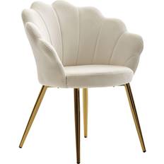 Møbler Wohnling Elegant Spisestuestol Velvet Med Guldben Lænestol