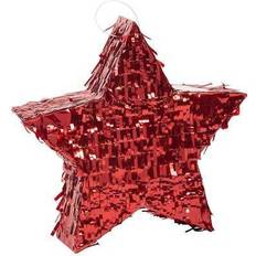 Fun Express Pinata red star, party decor, 1 piece