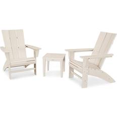 Patio Furniture Polywood Modern Adirondack Outdoor Lounge Set