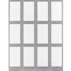 Great PapersÂ Metallic Silver Place Cards, 60/Pack Gray