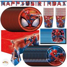 Herofiber Plates, Cups & Cutlery Spiderman Marvel Superhero