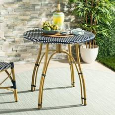 Blue Outdoor Dining Tables Safavieh Outdoor Kylie Bistro