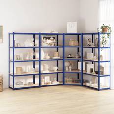 vidaXL 5-Layer 4 Shelving System