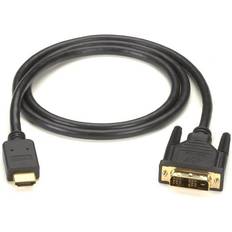 Black Box DVI-D Cable, M/M, PVC, 1-m 3.2-ft.