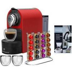 Red nespresso machine ChefWave Espresso Machine Nespresso Red Capsule