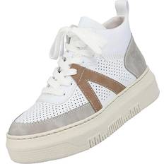 Rieker Läderimitation Sneakers Rieker Dam M1935 Sneaker - Vitt