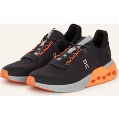 Flux + On Cloudnova Flux Sneakers - Black/Flame