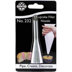 Nozzles PME Cupcake Doughnut Filler Tube Silver Nozzle