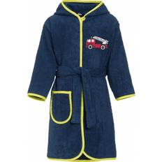 Vêtements de nuit Playshoes Bademantel 340014 Dunkelblau