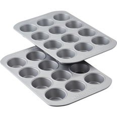 Set Muffin Trays Farberware Pans Muffin Tray